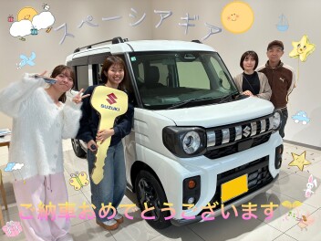 スペーシアギアご納車しました。